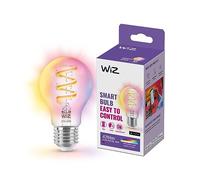 WiZ, ampoule connectée Wi-Fi couleur, équivalent 40W, format sphérique, culot E27, fonctionne avec Alexa, Google Assistant