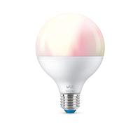 WiZ ampoule couleur LED connectée Wi-Fi E27, Globe, couleur, équivalent 75W, 1055 lumen, fonctionne avec Alexa, Google Assistant et Apple HomeKit
