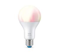 WiZ Ampoule LED Connectée, Couleur, Ampoule E27, équivalent 100W, avec détecteur de mouvement, Connexion Wi-Fi, Contrôle possible par la Voix, App, Alexa, Google Assistant et Apple HomeKit