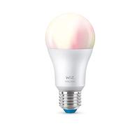 WiZ ampoule LED Connectée couleur E27, Wi-FI, équivalent 60W, 806 lumen, fonctionne avec Alexa, Google Assistant et Apple HomeKit