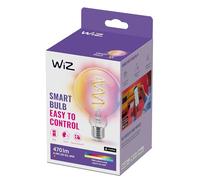 WiZ, ampoule LED connectée E27, format globe, 40W, couleurs, fonctionne avec Alexa, Google Assistant
