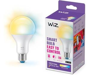 WiZ Ampoule LED Connectée, Nuances de Blancs, Ampoule E27, équivalent 100W, avec détecteur de mouvement, Connexion Wi-Fi, Contrôle possible par la Voix, App, Alexa, Google Assistant et Apple HomeKit