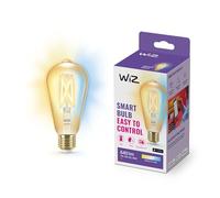 WiZ ampoule LED Connectée Vintage Wi-Fi Edison E27, Nuances de Blanc, 50W