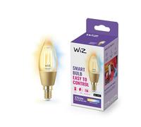 WiZ ampoule LED Connectée Wi-Fi, Flamme E14, Nuances de Blanc, équivalent 25W, 370 lumen, fonctionne avec Alexa, Google Assistant et Apple HomeKit