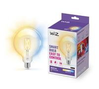 WiZ ampoule LED Connectée Wi-Fi Globe E27 Claire, Nuances de Blanc, équivalent 60W, 806 lumen, fonctionne avec Alexa, Google Assistant et Apple HomeKit