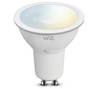 WiZ Ampoule LED intelligente G2 blanc chaud GU10 (Smart Home, intensité variable, Wi-Fi, 9 W - 50 W, 2700 K, lm350, application et contrôle vocal Alexa, Siri, Google & IFTTT)