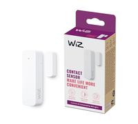 WiZ Capteur de Contact - Surveillance Domestique, Alertes en Temps Réel, Alarmes Lumineuses, Installation Facile, Notifications, Contrôle Via Application, Connecté avec Caméra et Lumières WiZ