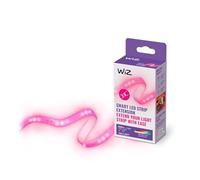 WiZ Extension Ruban LED Connecté, 16 millions de couleurs et nuances de blanc, 880 lumens, Bande LED 1 mètre, Scènes de lumières dynamiques, Compatible Google Home, Alexa et HomeKit