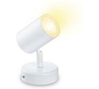 WiZ Spot LED connecté Wi-Fi IMAGEO blanc 1x5W, 2700-6500K, Nuances de Blanc, fonctionne avec Alexa, Google Assistant et Apple HomeKit
