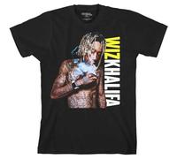 Wiz Khalifa T Shirt Blazer Logo Nouveau Officiel Noir