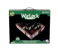 Wiz Kids LLC WarLock Tiles: Town & Village II - Full Height Plaster Walls Expansion, grey