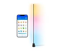 WiZ Lampadaire Gradient, Affichage multicolore RGBIC, Installation facile et design élégant, Connexion Wi-Fi, Contrôle par l'application ou par la voix, Compatible Google Home, Alexa et HomeKit