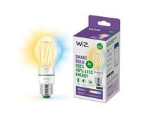 WiZ Lampe LED intelligente ultra efficace, E27, classe d'efficacité énergétique A, économe en énergie, automatisation et contrôle intelligent par application/voix via Wi-Fi