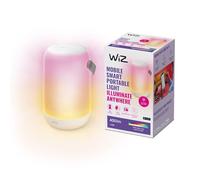 WiZ Luminaire Connecté True Portable, lampe portable Wi-Fi, couleur, fonctionne avec Alexa, Google Assistant et Apple HomeKit