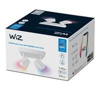 Wiz Panneau carré IMAGEO – 4 spots orientables GU10 LED Wi-Fi Blanc
