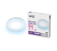 WiZ Plafonnier connecté Wi-Fi Adria à intensité variable, Blanc froid, 12W, fonctionne avec Alexa, Google Assistant et Apple HomeKit
