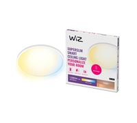 WiZ Plafonnier Connecté Wi-Fi SuperSlim blanc, 2700-6500K, 16W, Nuances de Blanc, fonctionne avec Alexa, Google Assistant et Apple HomeKit