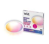 WiZ Plafonnier Wi‑Fi couleur SuperSlim 22W blanc Compatible avec Alexa et Google Assistant