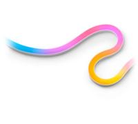 Wiz Ruban LED Neon Flex 3 m – 16M couleurs, nuances de blanc, Wi‑Fi, Alexa/Google/HomeKit