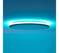 Wiz plafonnier Rune, Wi-Fi couleur 22W, Noir, compatible Alexa, Google Assistant et Apple HomeKit