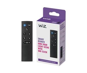 WIZ Smart Button, Télécommande sans fil, Noir, Configurable depuis l'application WIZ, Idéal pour contrôler les lumières connectées de votre maison, salon, chambre et cuisine