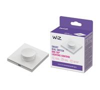 Wiz Smart Dial Switch, Interrupteur à Cadran connecté, Variateur, Blanc | Interrupteur avec Variateur d'intensité lumineuse intégré, Connexion Wi-Fi, Recharge USB, 4 modes personnalisés intégrés