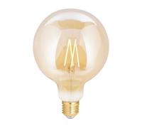 WIZ Smart Wifi E27 Globe Filament Ambre 125mm 6.5W 720lm - 820-845 Variable Blanc | Dimmable - Équivalent 50W