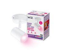 WiZ Spot Connecté Wi-Fi couleur IMAGEO 1x5W 2200-6500K, Blanc, fonctionne avec Alexa, Google Assistant et Apple HomeKit