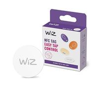 WiZ tag NFC, permet de contrôler simplement et facilement ses ampoules et luminaires via Smartphone, pack de 4