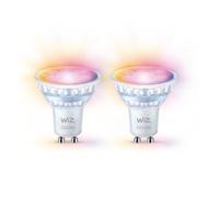 Wiz Tunable White & Color Lot de 2 ampoules LED PAR16 GU10, 2200-6500 K, 4,7 W, 8720169076723, PAR16