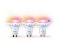 Wiz Tunable White & Color Lot de 3 ampoules LED PAR16 GU10, 2200-6500 K, 4,7 W, 8720169076662, PAR16