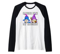 Wizard and Dragon GNOME for Women Hanging with My Gnomies Manche Raglan