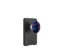 Wizard Cyberpunk Rider Moto Biker Synthwave PopSockets PopWallet pour MagSafe