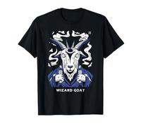Wizard Goat Carte de Tarot de chèvre cachée Motif rituel T-Shirt