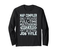 Wizard Job Title Quote - Funny Map Compiler Manche Longue