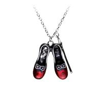 Wizard of Charm Collier Ruby Red Slippers Jewelry Magic Star Oz Ruby Slippers Cadeau pour Little Girl