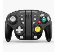 Wizard Rechargeable Gamecube Controller For Switch/Switch 2, Contrôleur Gamecube Sans Fil Avec Joystick À Effet Hall, Programmable, Gâchette Mécanique, Gyroscope 6 Axes, Turbo Et Vibration (Noir)