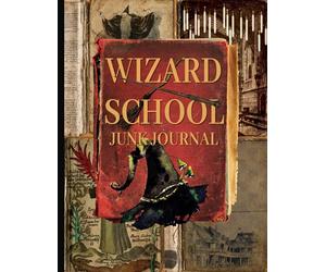 Wizard School Junk Journal: Ephemera Kit Includes 22 Pages For Magic School Scrapbooking