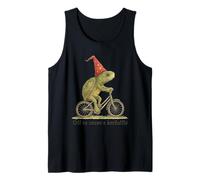 Wizard Turtle Bike Funny Kerfuffle Chaos T-Shirt Débardeur