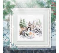 Wizardi Kit point de croix compté In Winter Dreams 350-743 Magic Needle