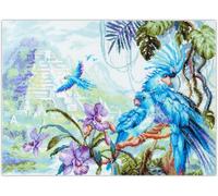 Wizardi Kit point de croix compté Lost World 550-759 Magic Needle