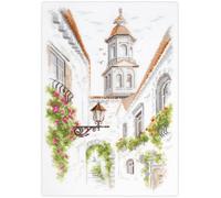 Wizardi Kit point de croix compté Old Street 250-214 Magic Needle