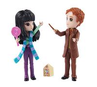 Wizarding World | Ensemble d'amitié avec Personnages George Weasley et Cho Chang | Poupées de 7,5 cm | 2 Accessoires | Jouets pour Enfants à partir de 6 Ans