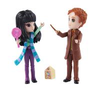 Wizarding World – Ensemble d'amitié George Weasley et Cho Chang – Poupées 7,5 cm, 2 accessoires