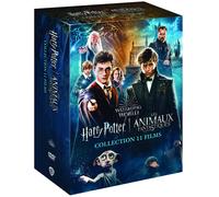Wizarding World – Harry Potter 1 à 7 et Les Animaux fantastiques 1 à 3 – Coffret 11 DVD