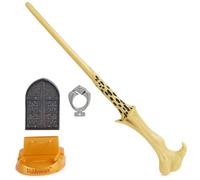 Wizarding World Harry Potter Baguette Magique Authentique Lord Voldemort en Plastique avec Support de Poudlard, Environ 30,5 cm, Jouet pour Enfants à partir de 14 Ans, Article de Fan