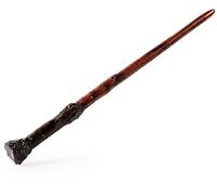 Wizarding World Harry Potter - Baguette Magique Projection Patronus Harry Potter - Baguette Magique à Collectionner 30 cm - Projection Lumineuse Patronus Et Effet Tremblement - Jouet Enfant 6 ans Et +