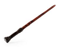 Wizarding World Harry Potter - Baguette Magique Projection Patronus Harry Potter - Baguette Magique à Collectionner 30 cm - Projection Lumineuse Patronus Et Effet Tremblement - Jouet Enfant 6 ans Et +