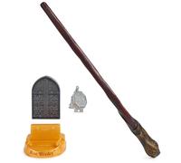 Wizarding World Harry Potter Baguette magique Ron Weasley authentique en plastique avec carte magique, environ 30,5 cm, jouet pour enfants à partir de 14 ans, article de fan