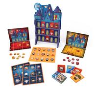 Wizarding World, Harry Potter Games HQ Checkers Tic Tac Toe Memory Match Go Fish Bingo Jeux de Cartes Bingo Fantastiques Cadeau pour Adultes et Enfants à partir de 4 Ans